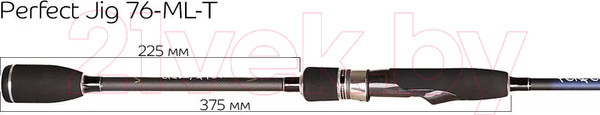 Изображение товара Спиннинг Crazy Fish Perfect Jig / CFPJ-76-ML-T