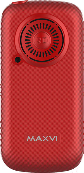 Изображение товара Мобильный телефон Maxvi B5ds (красный)