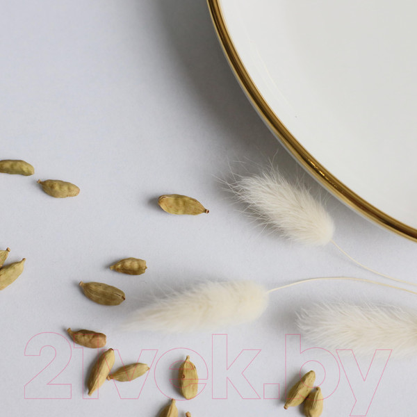 Изображение товара Блюдо AksHome Moonshine 23 (белый/золото)