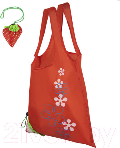 Изображение товара Сумка-шоппер Рыжий кот Клубника / 104365