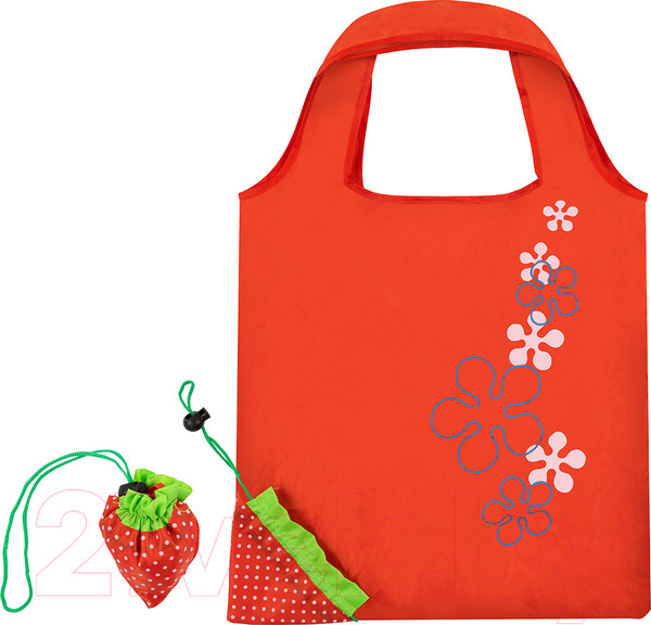 Изображение товара Сумка-шоппер Рыжий кот Клубника / 104365