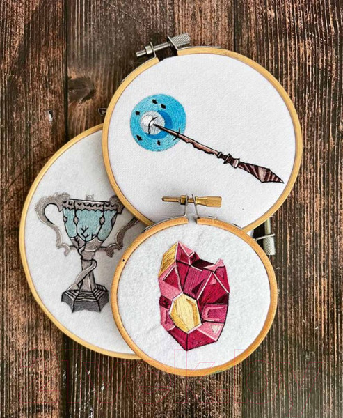 Изображение товара Книга Эксмо Школа вышивки для поттероманов (Панина С.М., Громова К.А.)