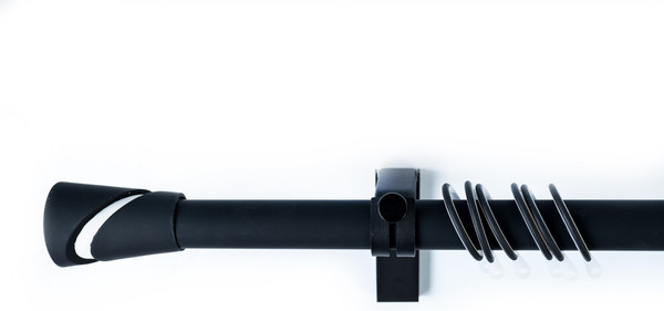 Изображение товара Наконечник для карниза Merry Bear Home Decor Стамбул / LG21232 MB/MW (матовый черный/белый)