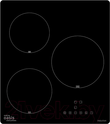 Изображение товара Индукционная варочная панель Making Oasis Everywhere P-3IBS