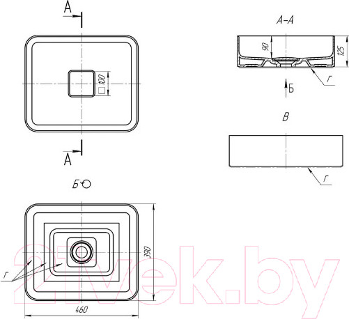 Изображение товара Умывальник MyJoys Joy 46