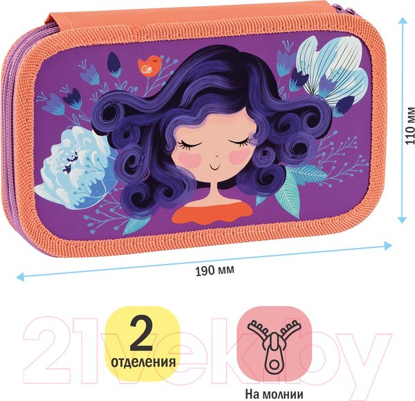Изображение товара Пенал ArtSpace Sweety / ПТ2_49706