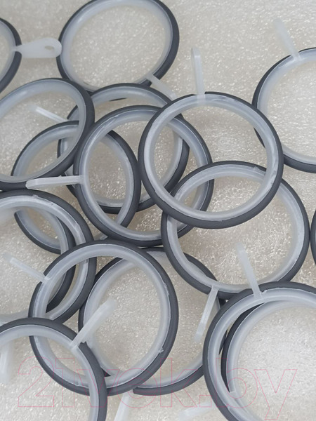 Изображение товара Набор колец для штор Merry Bear Home Decor RLG212 GR (серый)