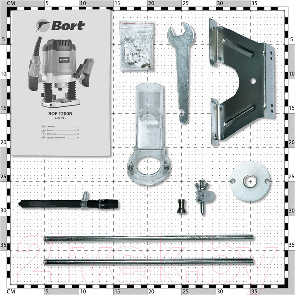 Изображение товара Фрезер Bort BOF-1200N (93414721)