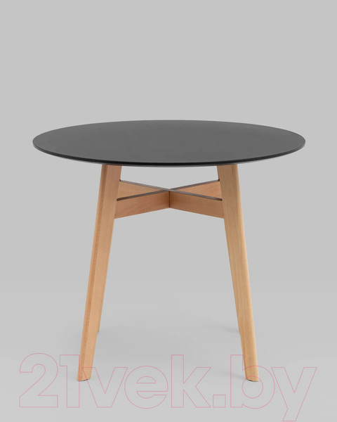 Изображение товара Обеденный стол Stool Group Target Circle 90x90 / Z-220 (черный)