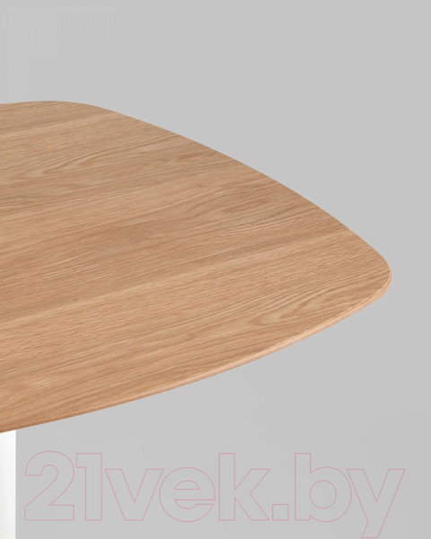 Изображение товара Барный стол Stool Group Form 60x60 / T-005H (светлое дерево/белый)