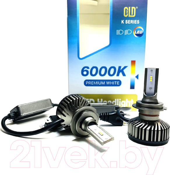 Изображение товара Комплект автомобильных ламп CLD H7 / K9-H7LED