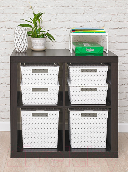 Изображение товара Органайзер для хранения Violet Береста / 6823106 (23л, белый)