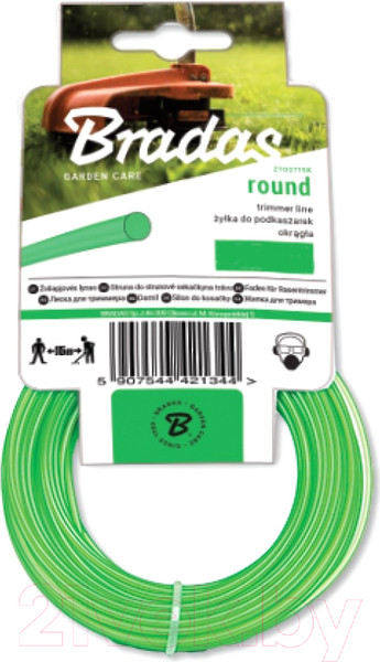 Изображение товара Леска для триммера Bradas Trimmer / ZTO30100K (круг)