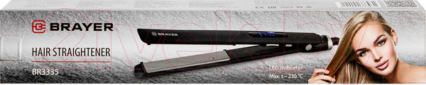 Изображение товара Выпрямитель для волос Brayer BR3335