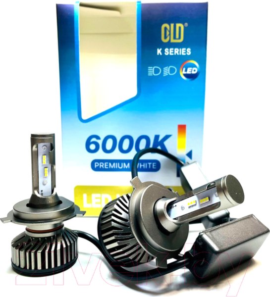 Изображение товара Комплект автомобильных ламп CLD H4 / K9-H4LED