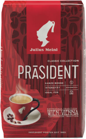 Изображение товара Кофе в зернах Julius Meinl Classic Collection Prasident (1кг)