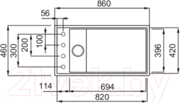 Изображение товара Мойка кухонная Elleci Dialogo 360 Worstation K82 Sage Green