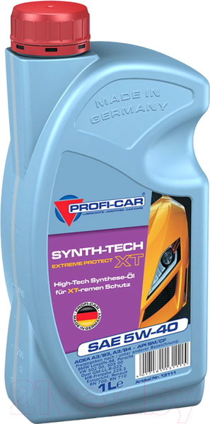 Изображение товара Моторное масло Profi-Car Synth-Tech XT 5W40 / 13111