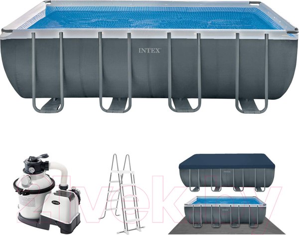 Изображение товара Каркасный бассейн Intex Ultra Frame / 26368 (732x366)