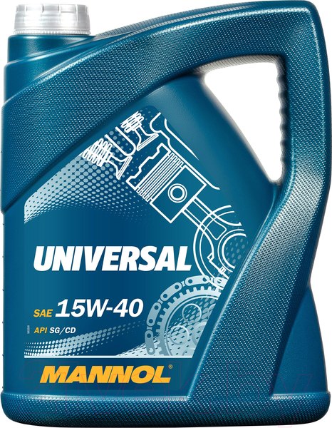 Изображение товара Моторное масло Mannol Universal 15W40 SG/CD / MN7405-5 (5л)