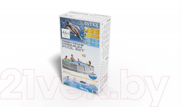 Изображение товара Каркасный бассейн Intex Prism Frame / 26724 (457x107)