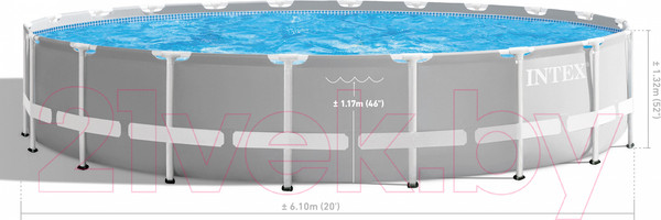 Изображение товара Каркасный бассейн Intex Prism Frame / 26756 (610x132)