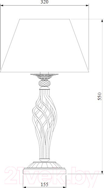 Изображение товара Прикроватная лампа Евросвет Selesta 01002/1 (античная бронза)