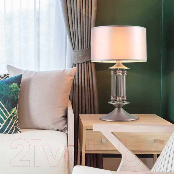 Изображение товара Прикроватная лампа Евросвет Adagio 01045/1 (сатин/никель)