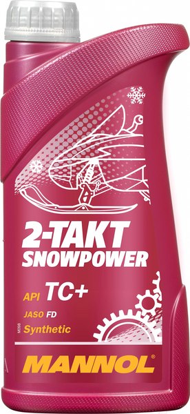 Изображение товара Моторное масло Mannol 2-Takt Snowpower TC+ / MN7201-1 (1л)