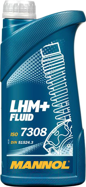 Жидкость гидравлическая Mannol LHM Plus Fluid / MN8301-1 (1л)
