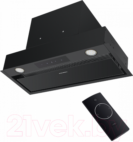 Изображение товара Вытяжка скрытая Maunfeld Fantasy Light 60 (черный)
