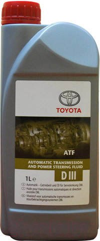 Изображение товара Трансмиссионное масло TOYOTA ATF Dextron III / 0888680506 (1л)