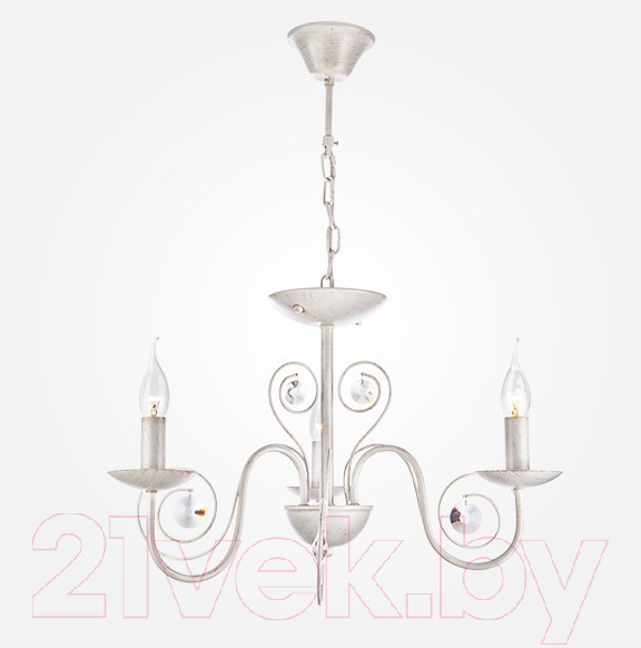 Изображение товара Люстра Евросвет Tomas 60018/3 (бело-золотой)