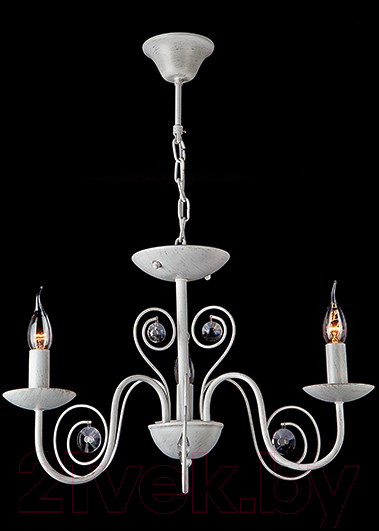 Изображение товара Люстра Евросвет Tomas 60018/3 (бело-золотой)