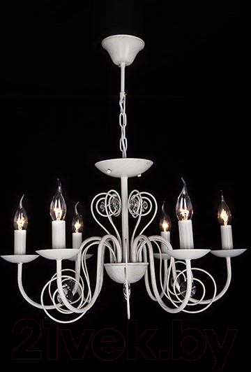 Изображение товара Люстра Евросвет Tomas 60018/6 (бело-золотой)