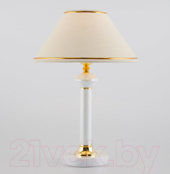 Изображение товара Прикроватная лампа Евросвет Lorenzo 60019/1 (глянцевый белый)