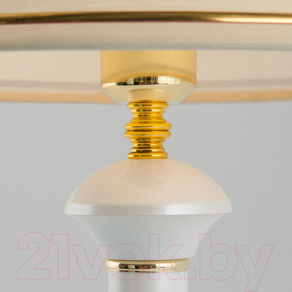 Изображение товара Прикроватная лампа Евросвет Lorenzo 60019/1 (глянцевый белый)