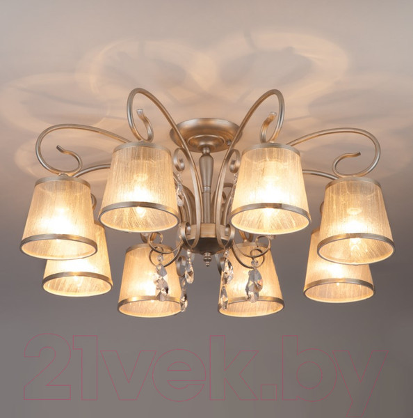 Изображение товара Люстра Евросвет Liona 60065/8 (серебристый)