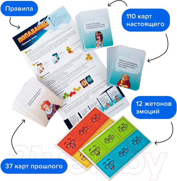 Изображение товара Настольная игра Ninja Fish Попаданцы / SW20220173