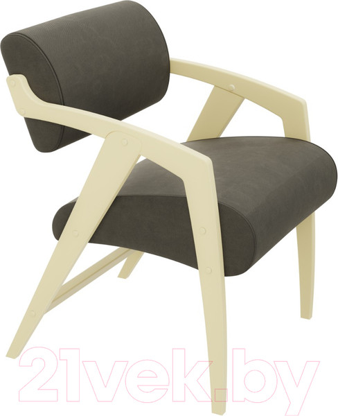 Изображение товара Стул Glider 548x627x788 (Verona Antrazite Grey/дуб шампань)