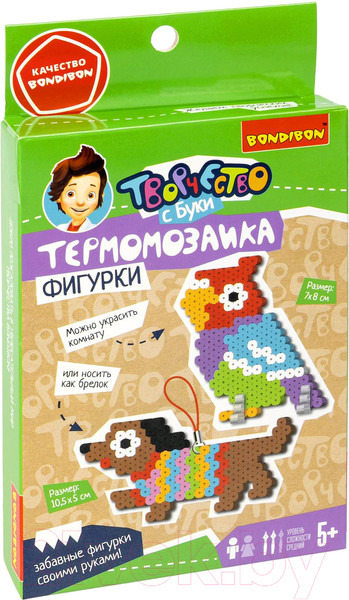 Изображение товара Набор для творчества Bondibon Термомозаика. Питомцы / ВВ5718