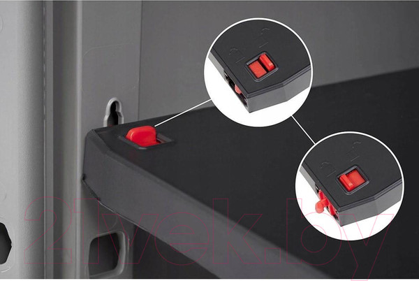 Изображение товара Шкаф уличный Keter Armadio Pro Alto 249836 (серый/черный)