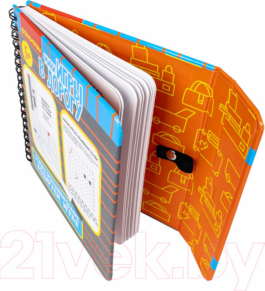 Изображение товара Развивающая книга Bondibon Мини-игры в дорогу.Основы программирования / ВВ5775