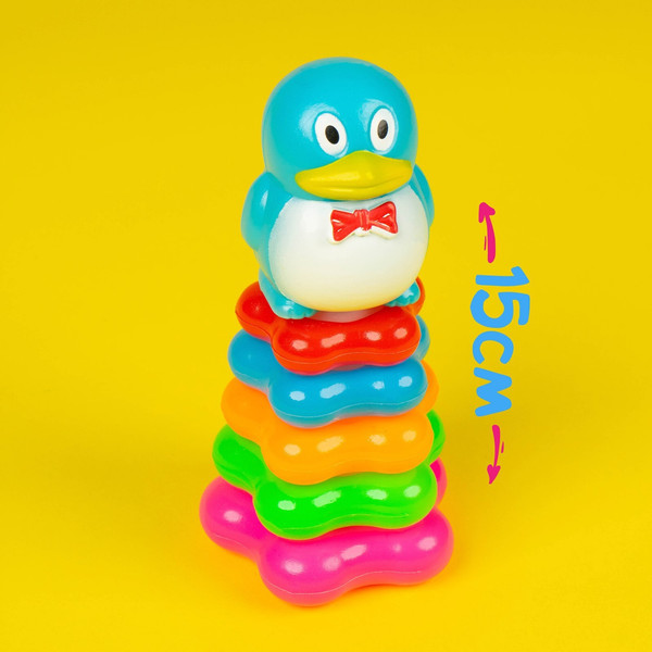 Изображение товара Развивающий игровой набор Sima-Land Пингвин на цветке / 463476