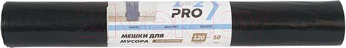 Изображение товара Пакеты для мусора 1-2-Pro 120л / ММВ12040-10 (10шт, черный)
