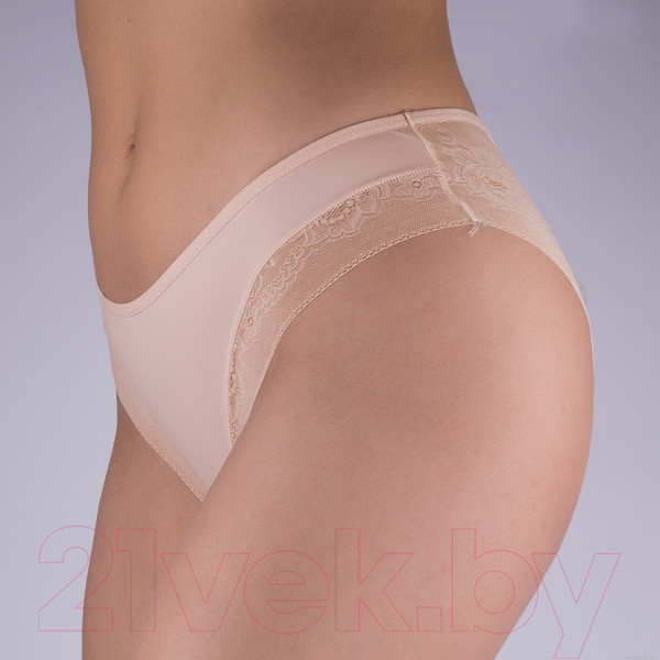 Изображение товара Трусы женские Verally 1102-1 (р.106, серебристый пион)