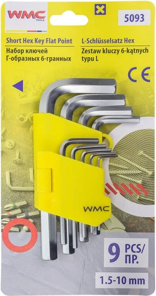 Изображение товара Набор ключей WMC Tools WMC-5093 (52196)