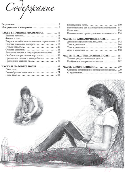 Изображение товара Книга АСТ Голова и фигура человека. Выразит. позы. Полный гид по рисованию