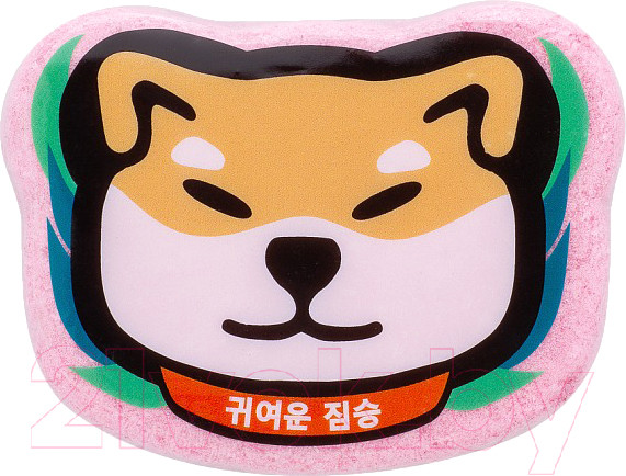 Изображение товара Бомбочка для ванны Лаборатория Катрин Милая собака Шипучая с экстрактом цероллы и коллагеном (130г)