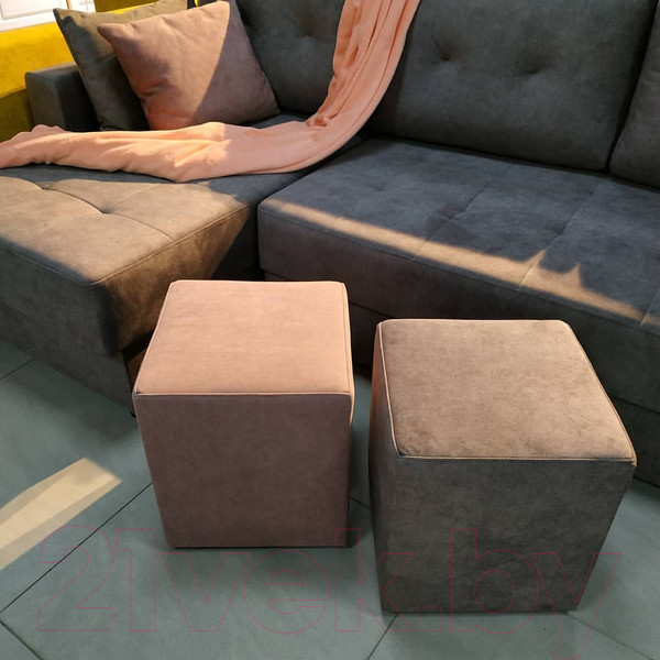 Изображение товара Пуф Tiolly 1 П-072 38x38 (розовый)